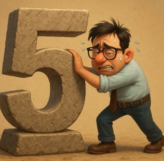 5 acomptes par mois