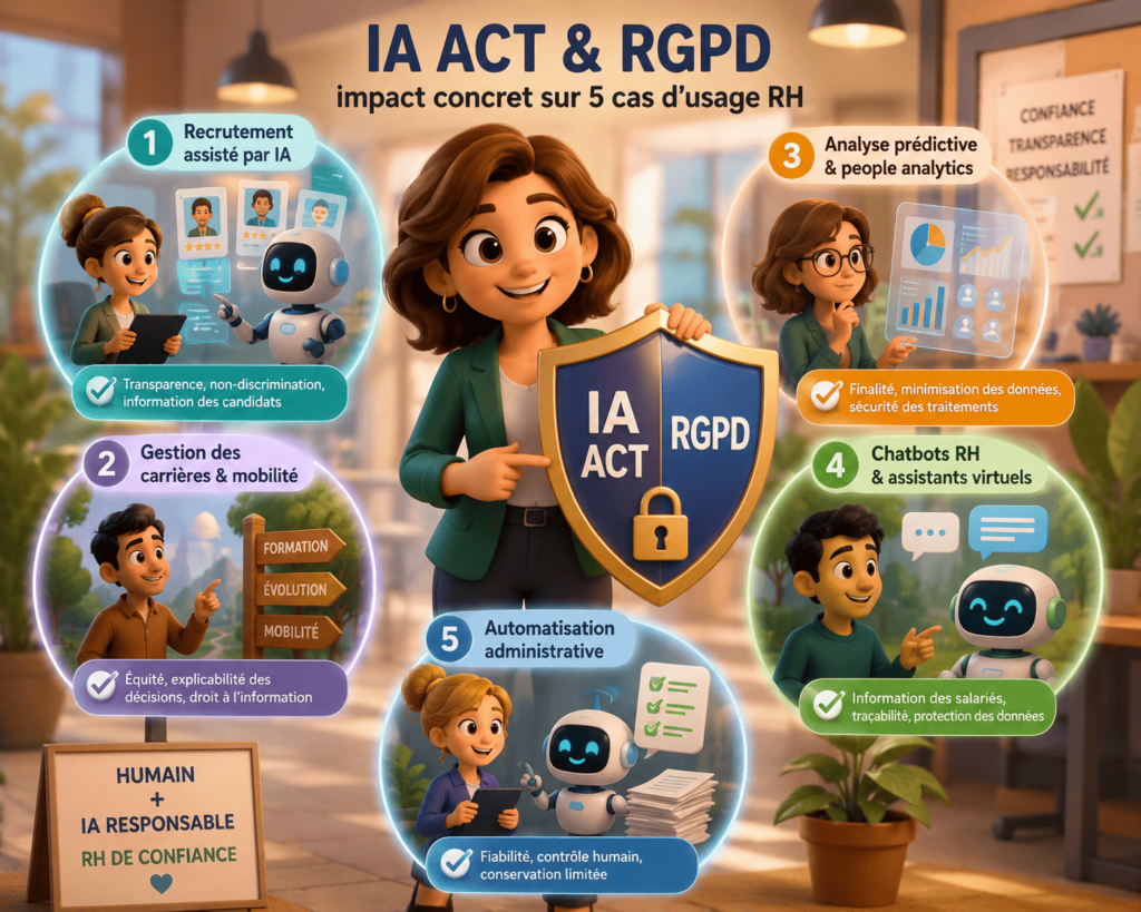 Cas d'usage IA Act et RGPD